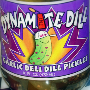 Dynamite Dill Garlic Deli pickles